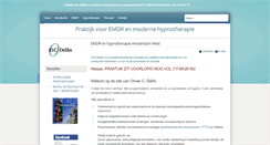 Desktop Screenshot of hypnotherapiedelfin.nl